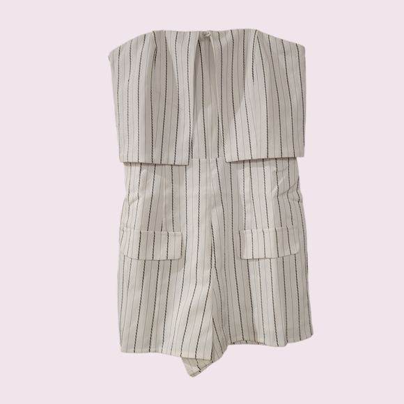 Capsule Jewelry Pants - New striped romper
